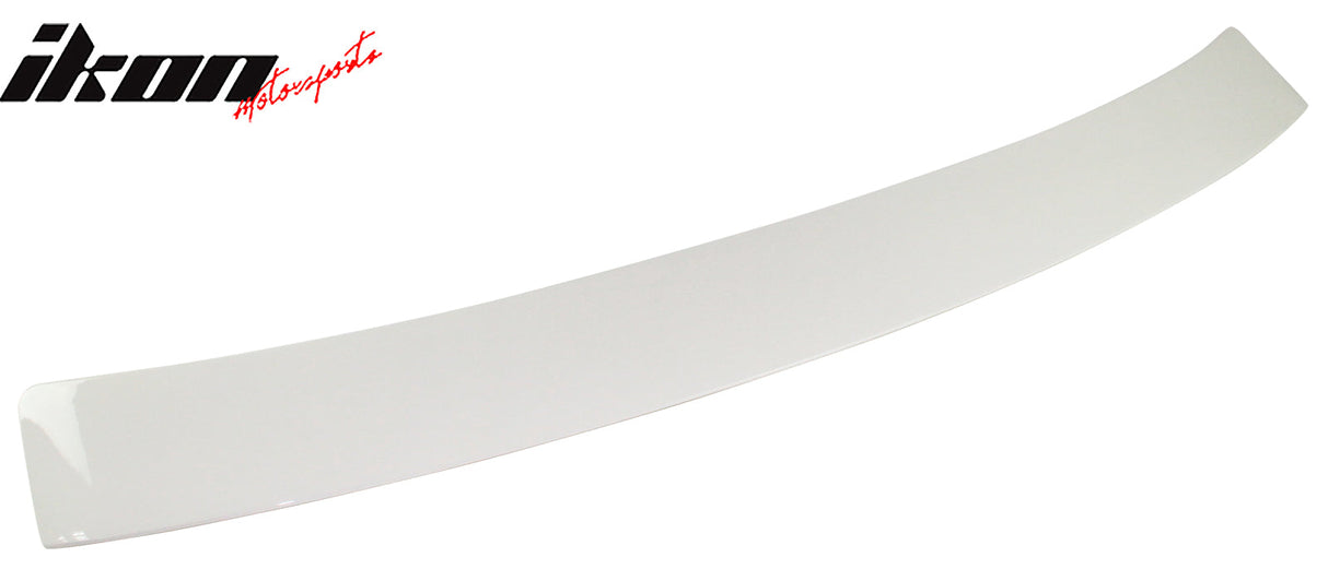 Fits 07-13 S Class W221 Trunk Spoiler & Roof Wing #650 Cirrus White