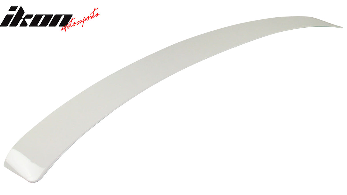 Fits 07-13 S Class W221 Trunk Spoiler & Roof Wing #650 Cirrus White