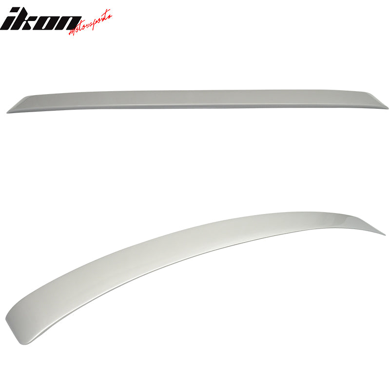Fits 07-13 W221 Trunk Spoiler & Roof Wing #775 Iridium Silver Metallic