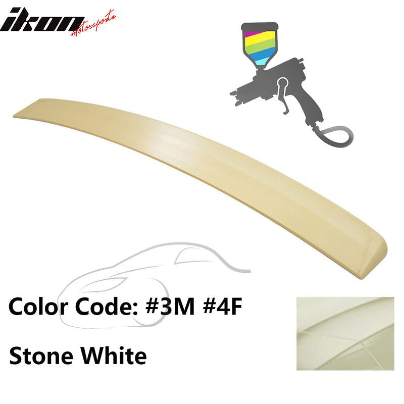 2011-2014 Hyundai Sonata OEM Style Unpainted Roof Spoiler Wing ABS