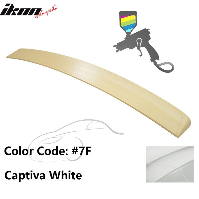 2011-2014 Hyundai Sonata OEM Style Unpainted Roof Spoiler Wing ABS