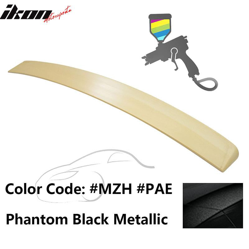 2011-2014 Hyundai Sonata OEM Style Unpainted Roof Spoiler Wing ABS