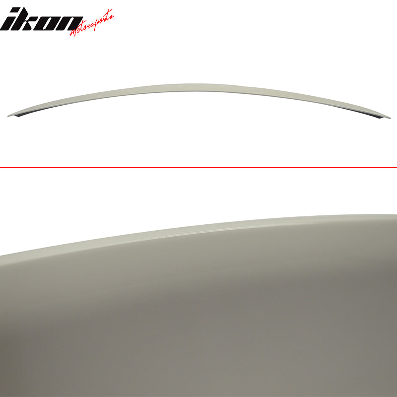 Fits 08-14 Benz W204 Trunk & OE Roof Wing #650 Cirrus White