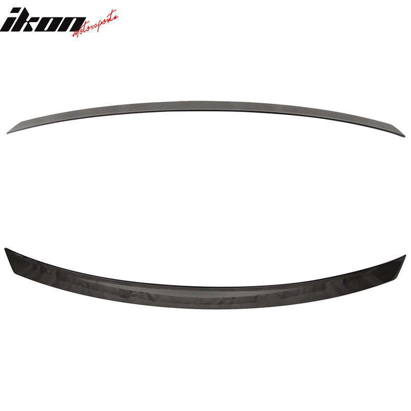 Fits 08-14 Benz W204 Trunk & OE Roof Wing #197 Obsidian Black