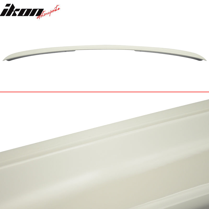 Fits 03-05 Benz W211 Trunk Spoiler & Roof Wing #650 Cirrus White