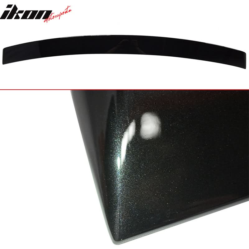 Fits 10-16 Benz W212 Sedan Trunk Spoiler & Roof Wing #197 Obsidian