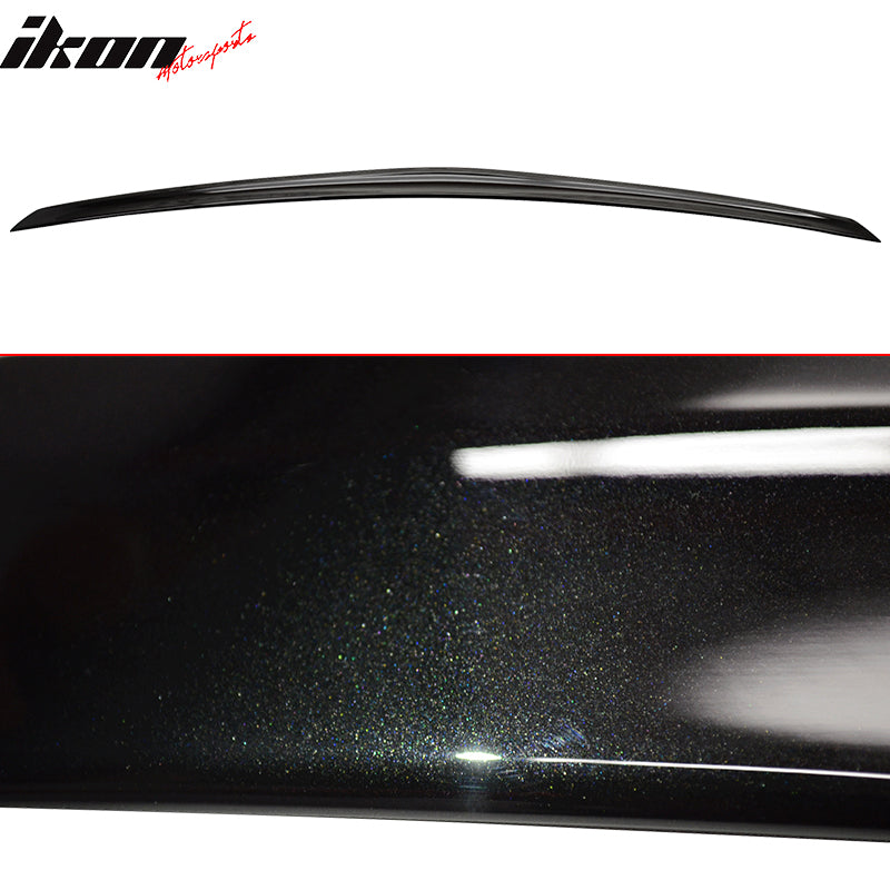 Fits 10-16 Benz W212 Sedan Trunk Spoiler & Roof Wing #197 Obsidian