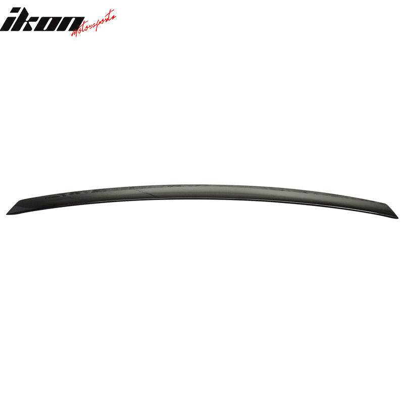 2010-2016 Benz W212 Roof Spoiler Painted #197 Obsidian Black Metallic