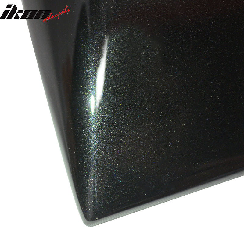 2010-2016 Benz W212 Roof Spoiler Painted #197 Obsidian Black Metallic