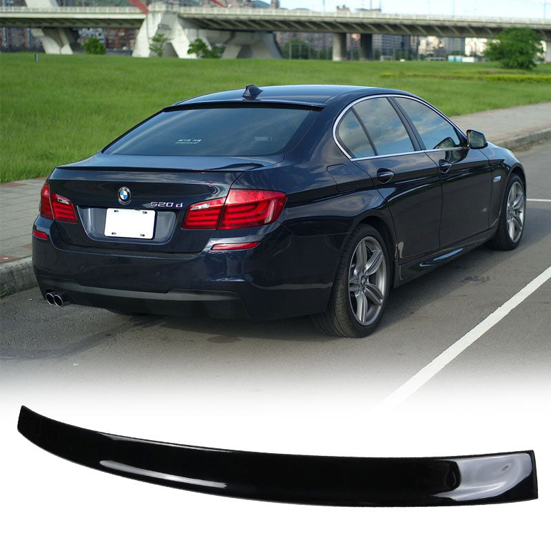 2011-2016 BMW F10 5 Series Sedan 3D Style Roof Spoiler ABS