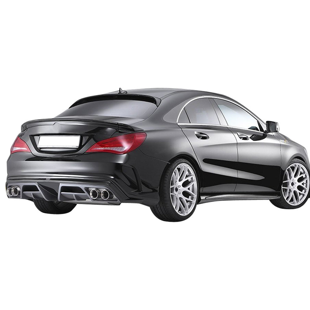 2013-2018 Benz W117 4Door OE Style Rear Roof Spoiler ABS