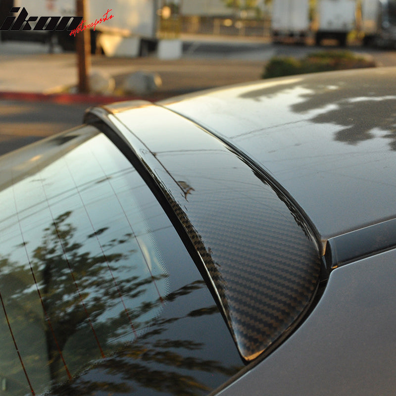 2015-2020 Benz W205 C-Class Sedan Roof Spoiler Carbon Fiber