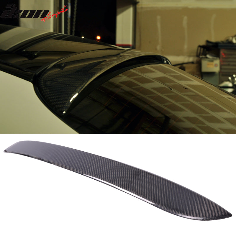 2015-2020 Benz W205 C-Class Sedan Roof Spoiler Carbon Fiber