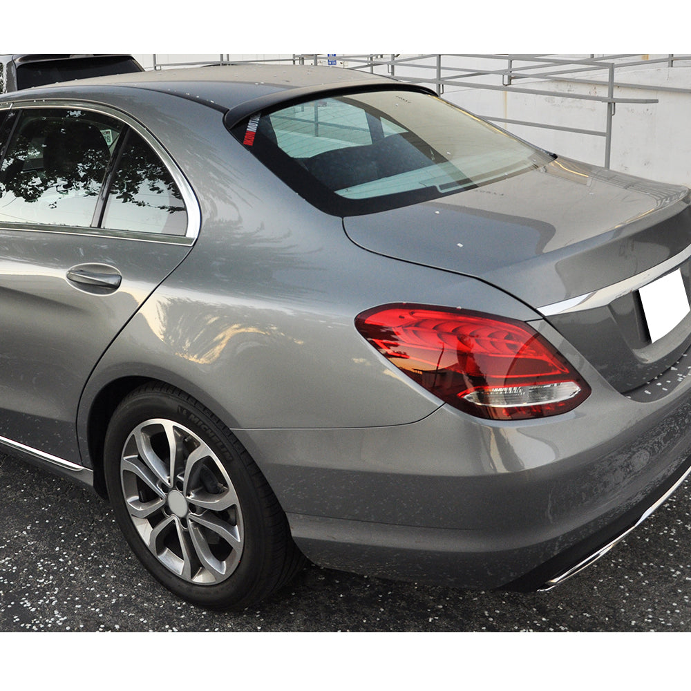 2015-2021 Mercedes Benz W205 OE Style Rear Roof Spoiler Wing ABS