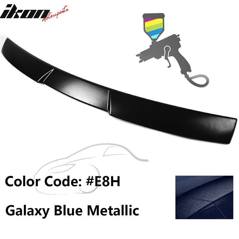 2015-2021 Subaru WRX V Style Galaxy Blue Metallic Roof Spoiler ABS