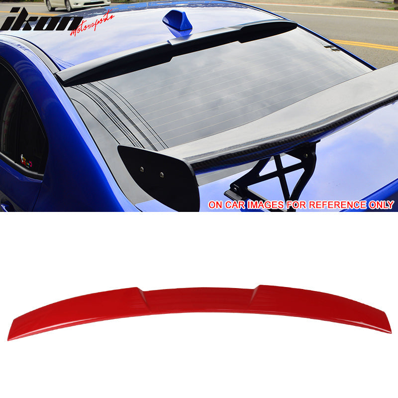 2015-2021 Subaru WRX V Style Rear Roof Spoiler ABS