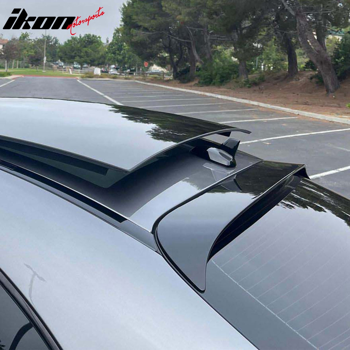 2013-2018 Benz W117 C117 CLA-Class OE Style #040 Black Roof Spoiler
