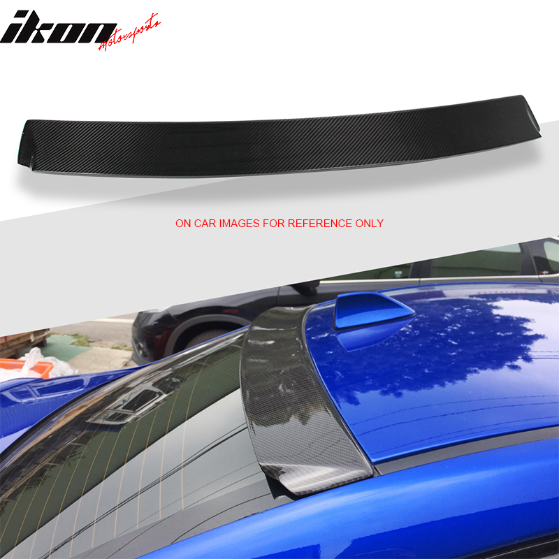 2015-2021 Subaru WRX STI Ikon Style Roof Spoiler Carbon Fiber