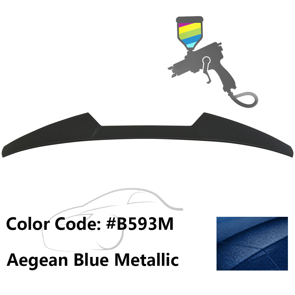 2016-2021 Honda Civic Sedan V Style Roof Spoiler Wing ABS