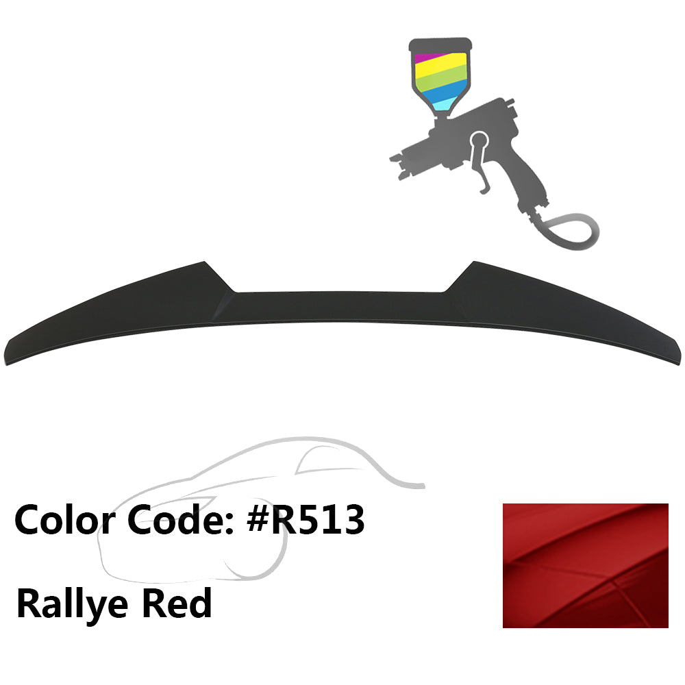 2016-2021 Honda Civic Sedan V Style Roof Spoiler Wing ABS