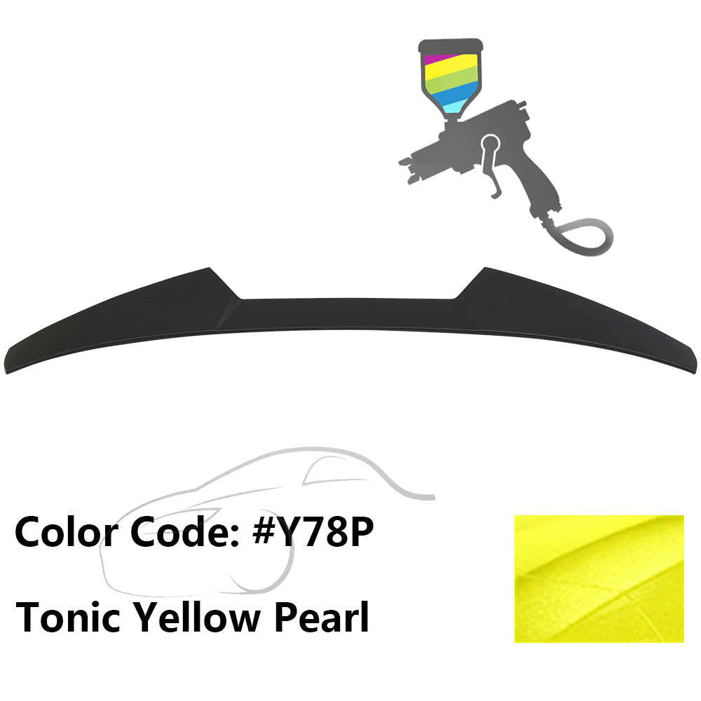 2016-2021 Honda Civic Sedan V Style Roof Spoiler Wing ABS