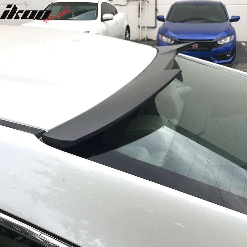 2016-2021 Honda Civic Sedan V Style Roof Spoiler Wing ABS