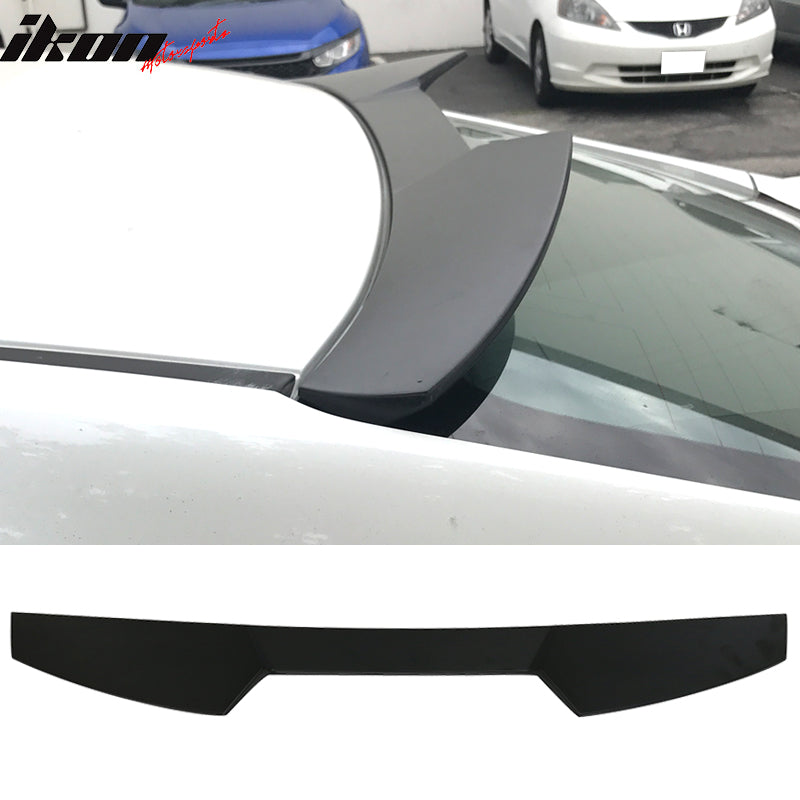 2016-2021 Honda Civic Sedan V Style Unpainted Rear Roof Spoiler ABS