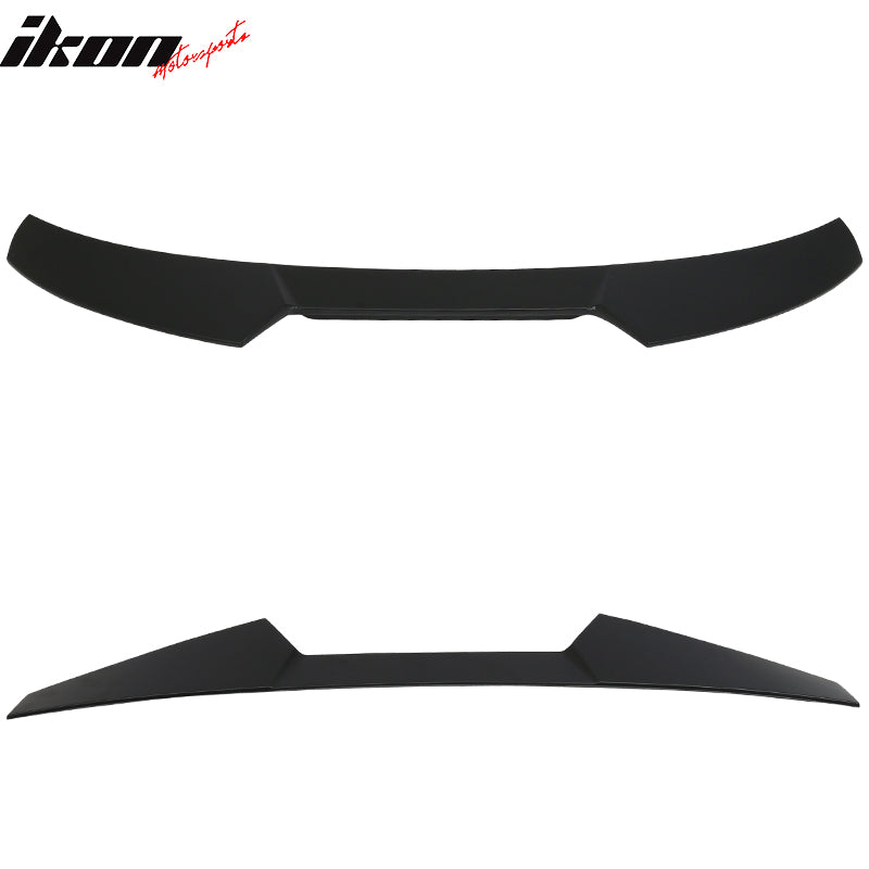2016-2021 Honda Civic Sedan V Style Unpainted Rear Roof Spoiler ABS