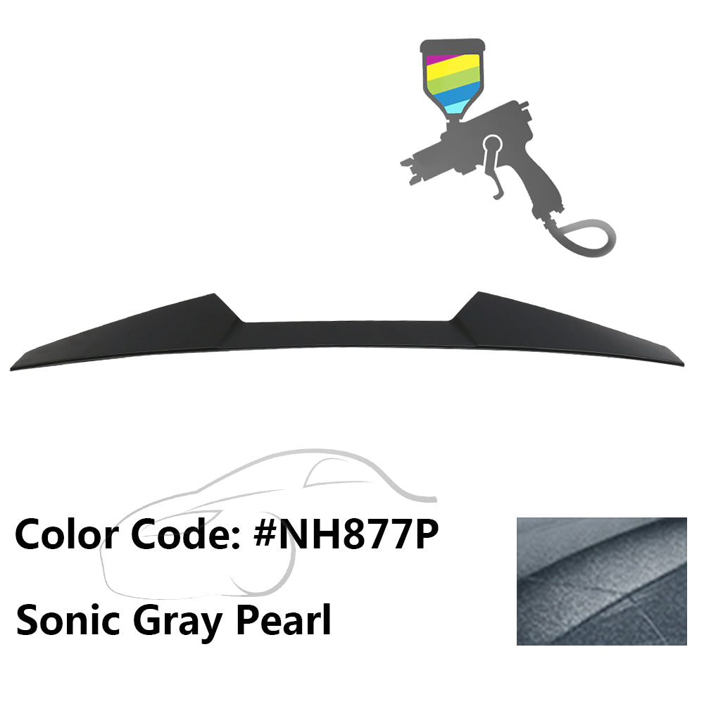 2016-2020 Honda Civic Coupe V Style Roof Spoiler Wing ABS
