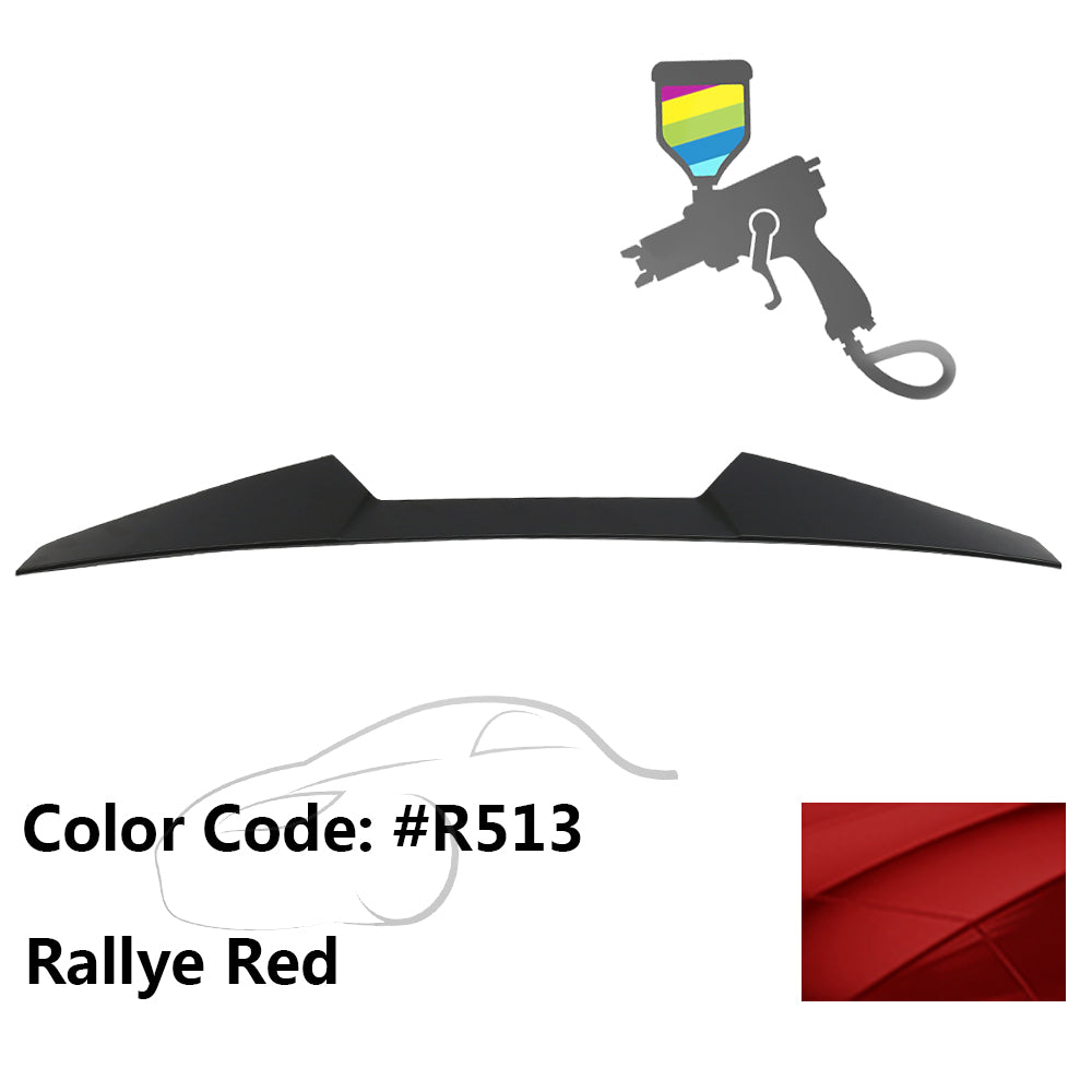 2016-2020 Honda Civic Coupe V Style Roof Spoiler Wing ABS