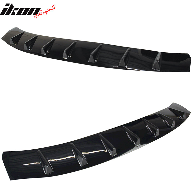 2016-2021 Civic 10th FC1 FC2 FC5 Sedan Gloss Black Roof Spoiler ABS