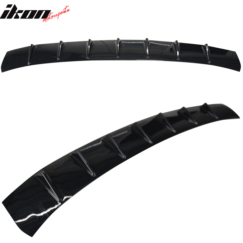 2016-2021 Civic 10th FC1 FC2 FC5 Sedan Gloss Black Roof Spoiler ABS