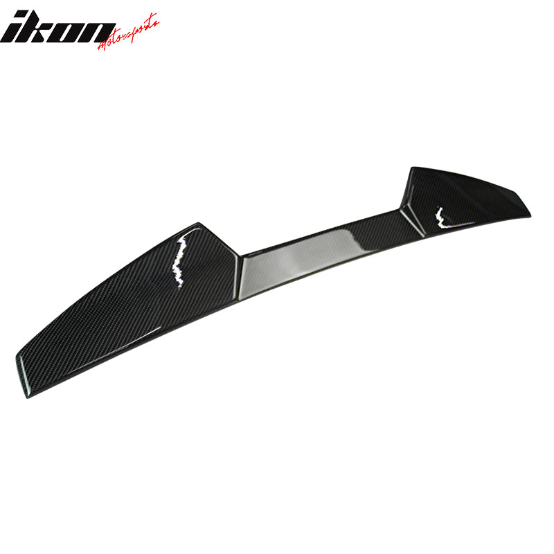 2016-2020 Honda Civic X 10th Coupe V Style Roof Spoiler Carbon Fiber