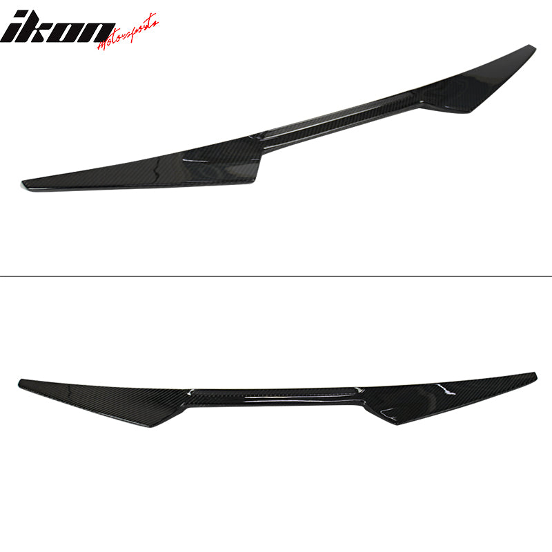 2016-2020 Honda Civic X 10th Coupe V Style Roof Spoiler Carbon Fiber