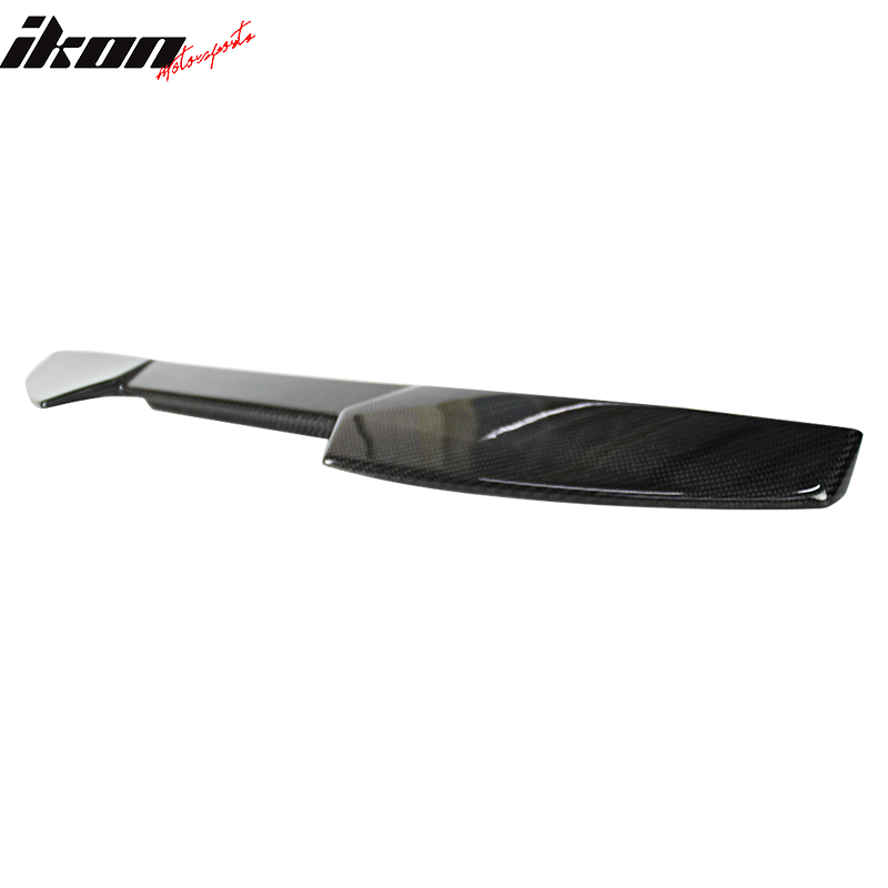 2016-2020 Honda Civic X 10th Coupe V Style Roof Spoiler Carbon Fiber