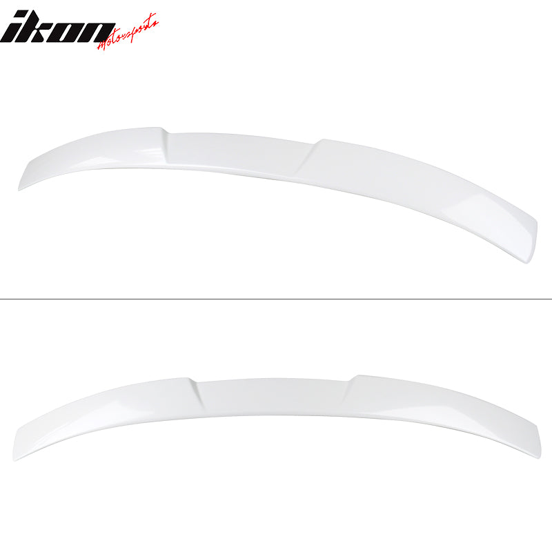 2016-2021 Honda Civic Sedan V Style Painted #NH788P White Roof Spoiler