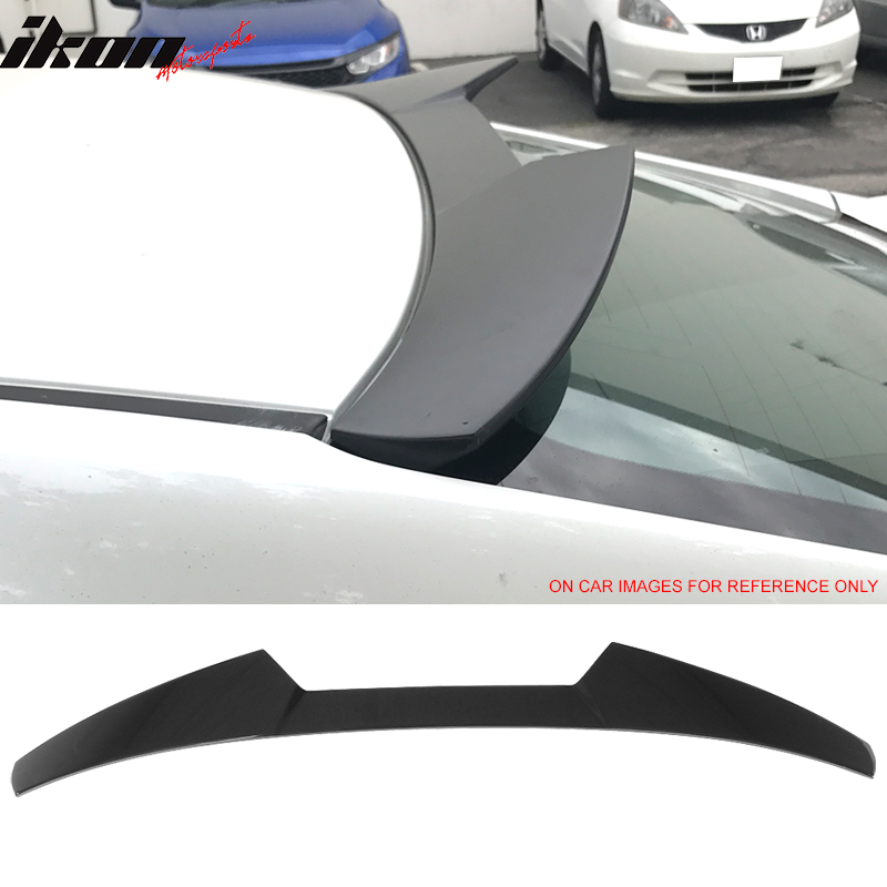 2016-2021 Honda Civic Sedan V Style Roof Spoiler Wing ABS