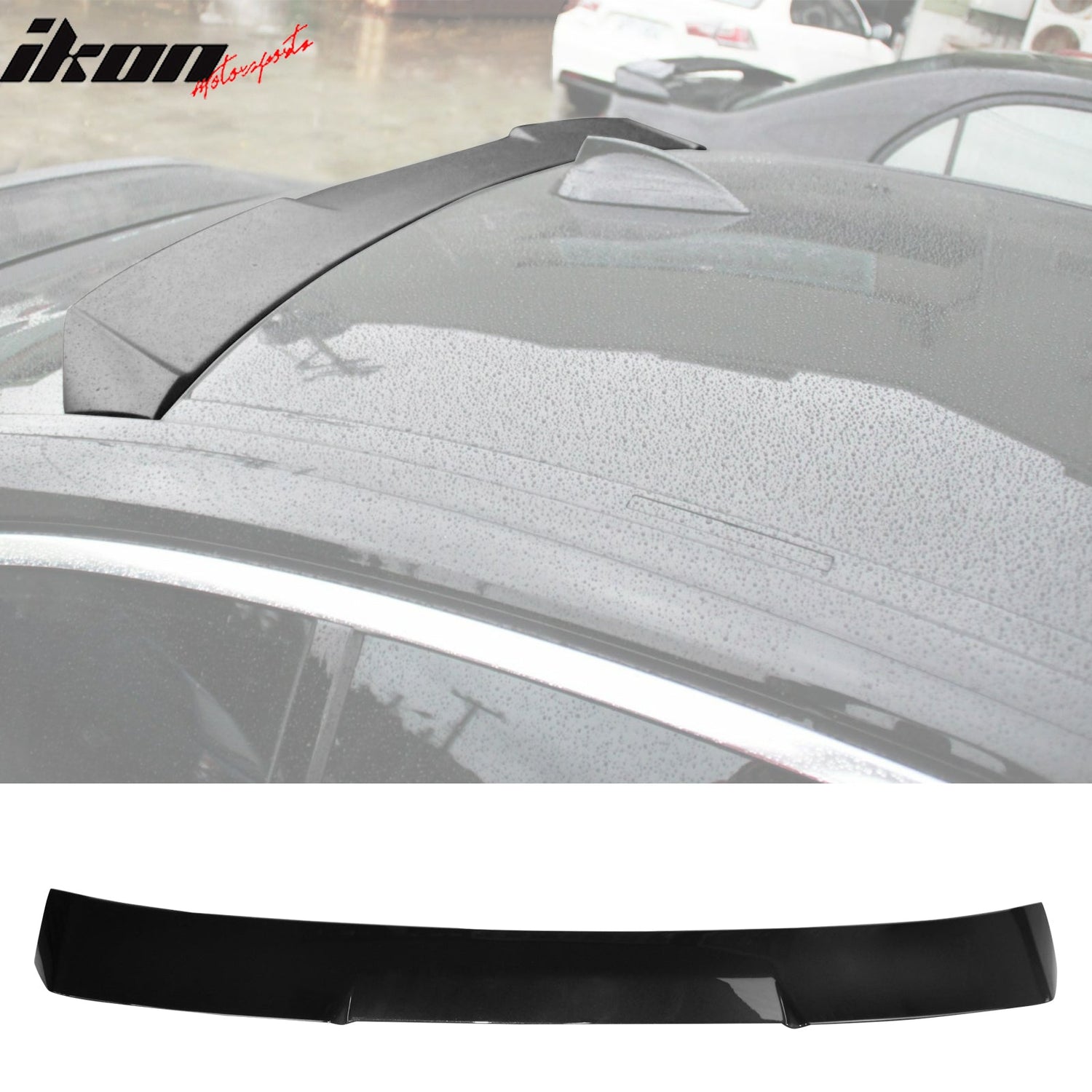 2017-2023 BMW 5 Series G30 Sedan V Style Rear Roof Spoiler Wing ABS