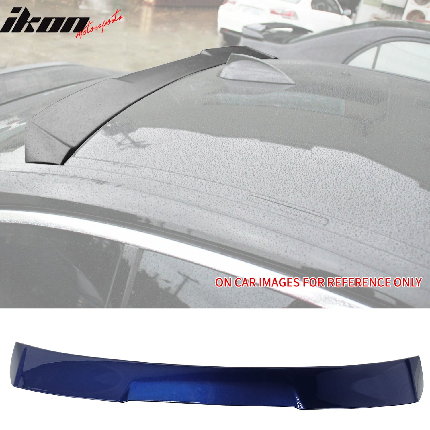 2017-2023 BMW 5 Series G30 Sedan V Style Rear Roof Spoiler Wing ABS
