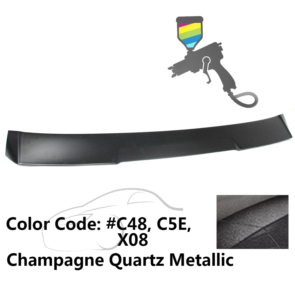 2017-2023 BMW 5 Series G30 Sedan V Style Rear Roof Spoiler Wing ABS