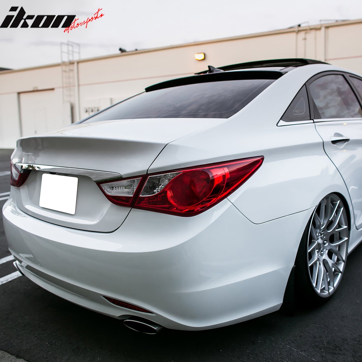2011-2014 Hyundai YF Sonata OE Style #EB Ebony Black Roof Spoiler ABS