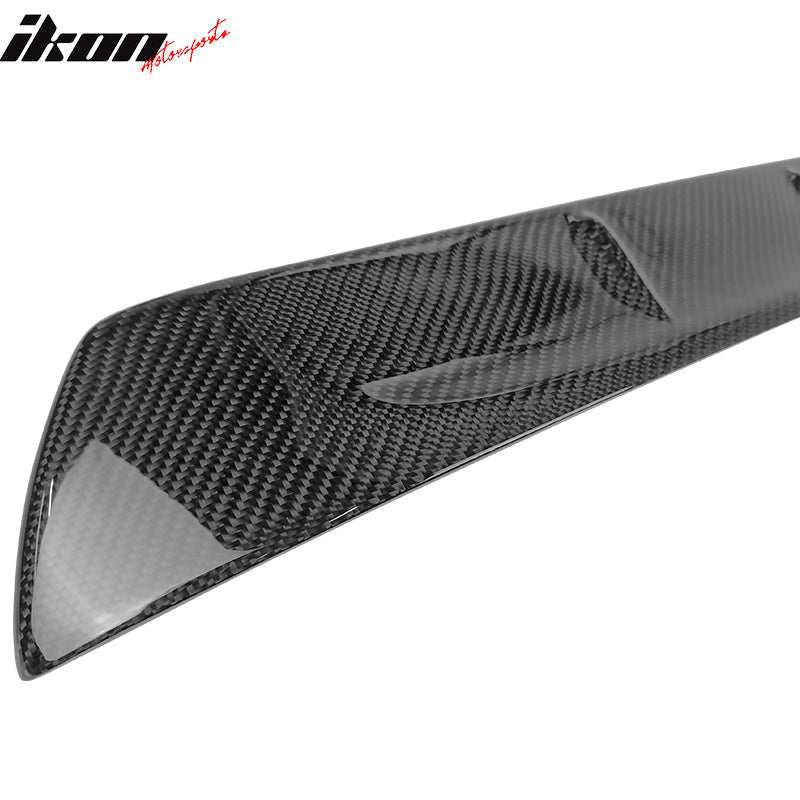 2020-2025 Toyota GR Supra Roof Spoiler Carbon Fiber Rear Window Visor