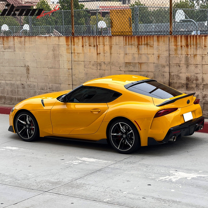 2020-2025 Toyota Supra GR MK5 Matte Black Rear Roof Spoiler Wing ABS