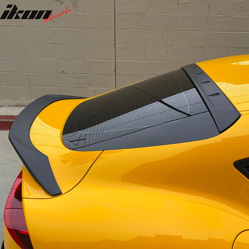 2020-2025 Toyota Supra GR MK5 Matte Black Rear Roof Spoiler Wing ABS