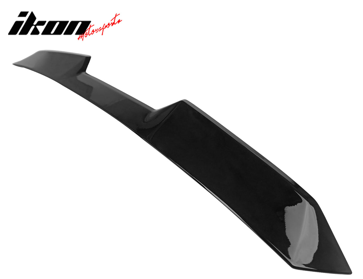 2022-2025 Subaru BRZ Toyota GR86 V Style Rear Roof Spoiler Gloss Black