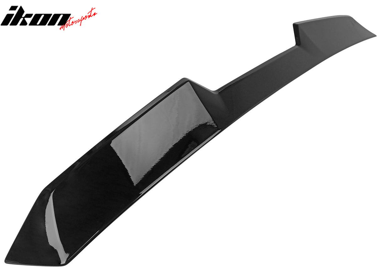 2022-2025 Subaru BRZ Toyota GR86 V Style Rear Roof Spoiler Gloss Black
