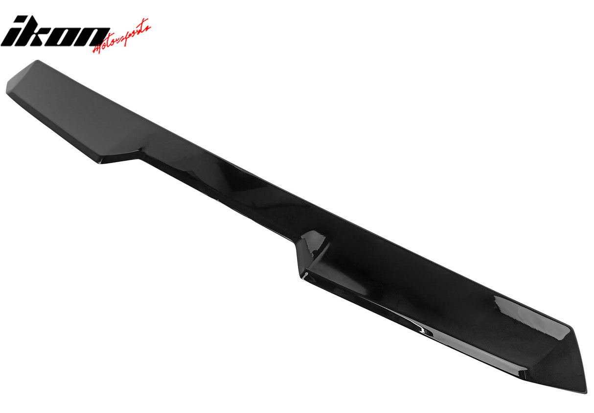 2022-2025 Subaru BRZ Toyota GR86 V Style Rear Roof Spoiler Gloss Black