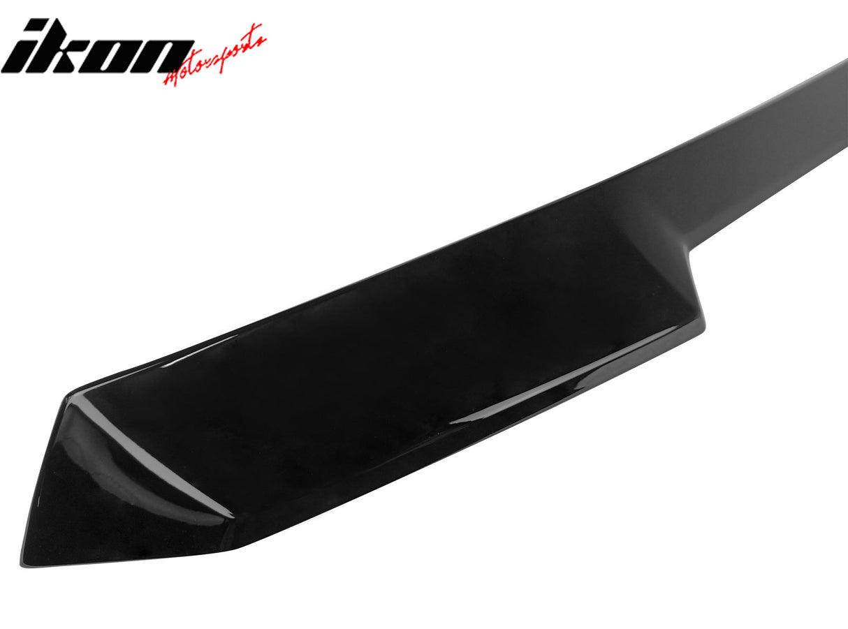 2022-2025 Subaru BRZ Toyota GR86 V Style Rear Roof Spoiler Gloss Black