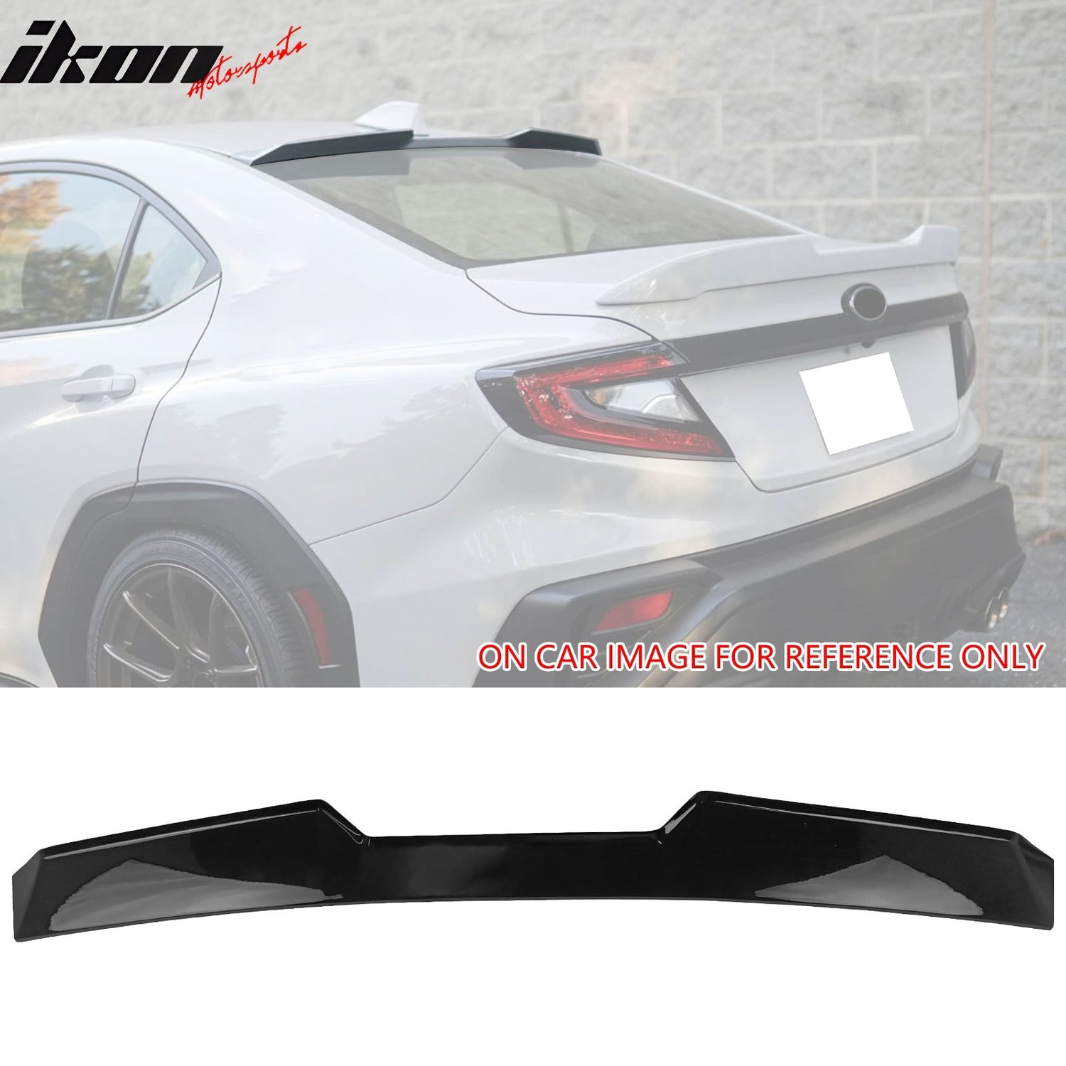 2022-2025 Subaru WRX V Style ABS Rear Window Roof Spoiler