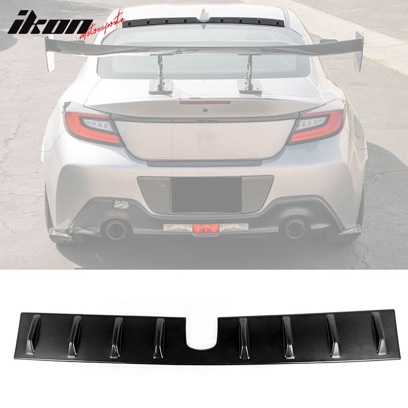 2022-2025 Subaru BRZ Toyota GR86 Rear Vortex Roof Spoiler Unpainted
